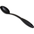 Cooking Spoon, Black Plastic